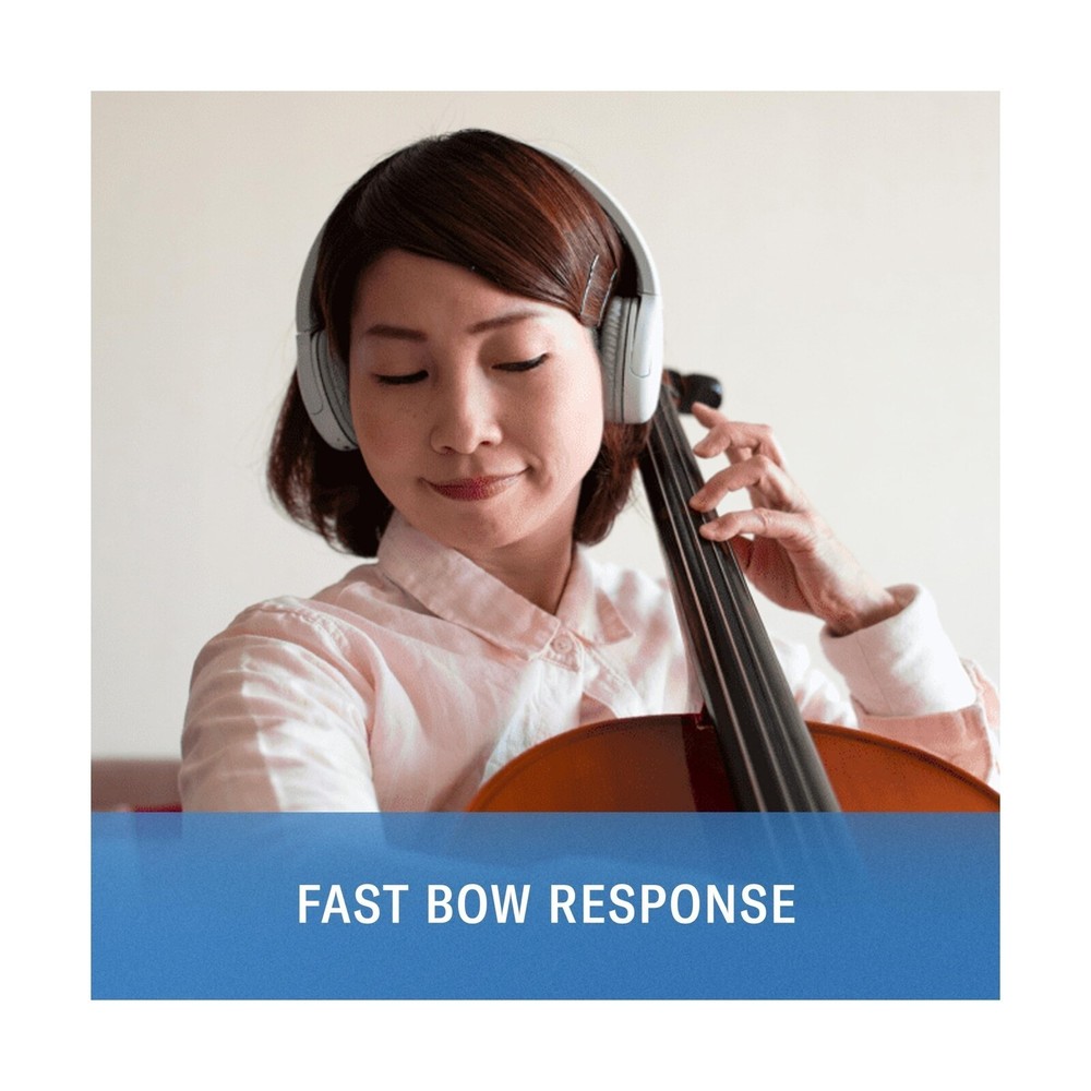 D'Addario Helicore4/4M Violin Strings Full Set W/Plain Steel E String H310Medium