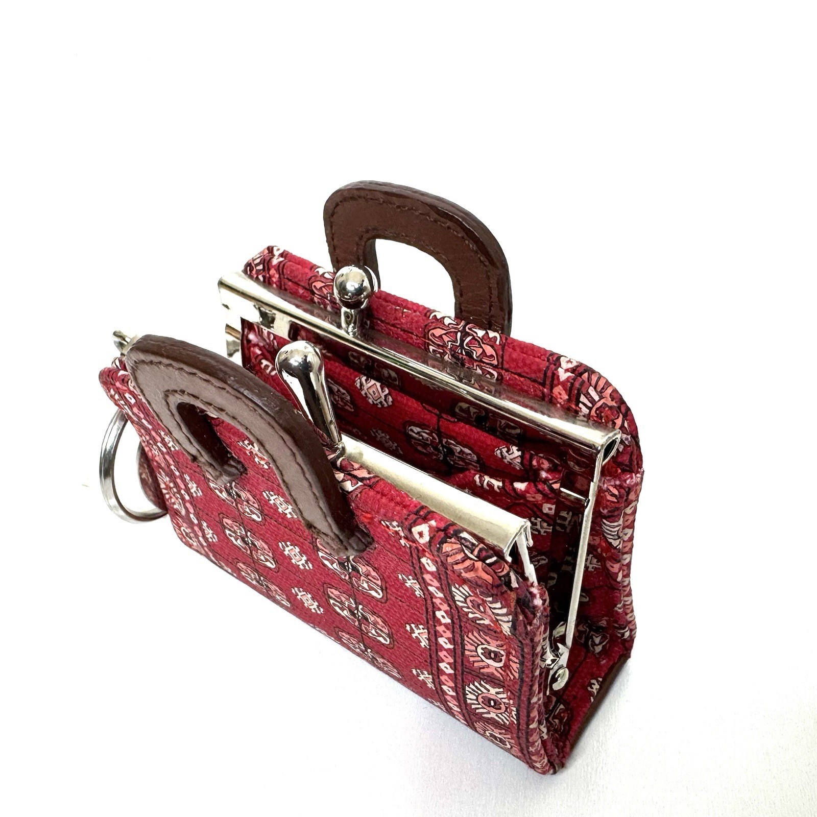 Disney Mary Poppins Mini Carpet Bag Purse Keychain Coin Purse Novelty