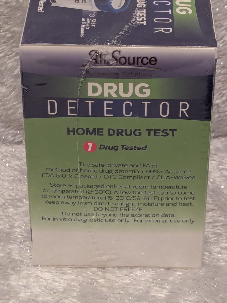 All Source Screening Solutions Drug Detector Home Marijuana Test Fast Results