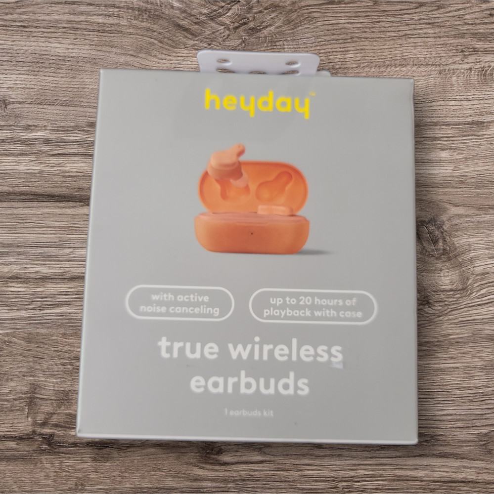 heyday - True Wireless Earbuds Active Noise Cancelling - Translucent Peach