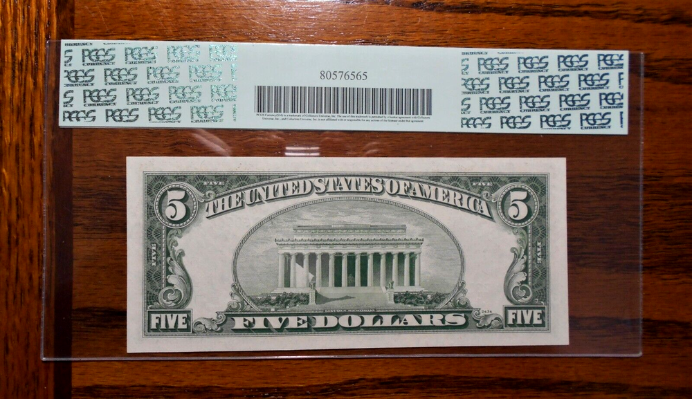 1953A $5 Silver Certificate Star Note ⭐ PCGS 66 PPQ