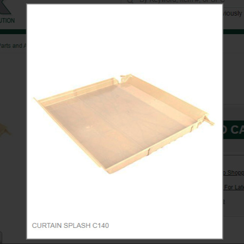 CURTAIN SPLASH C140 # 9051154-14