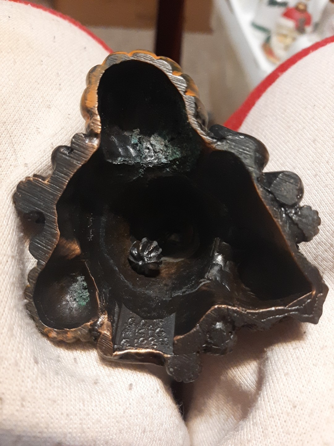 Bronze Thanksgiving/Fall Decoration Bell Made in Ukraine