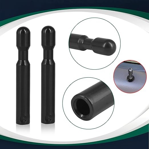 2 PCS Door Lock Knobs Interior Door Lock Knob Pull Pins Fits for 2004-2014 F150