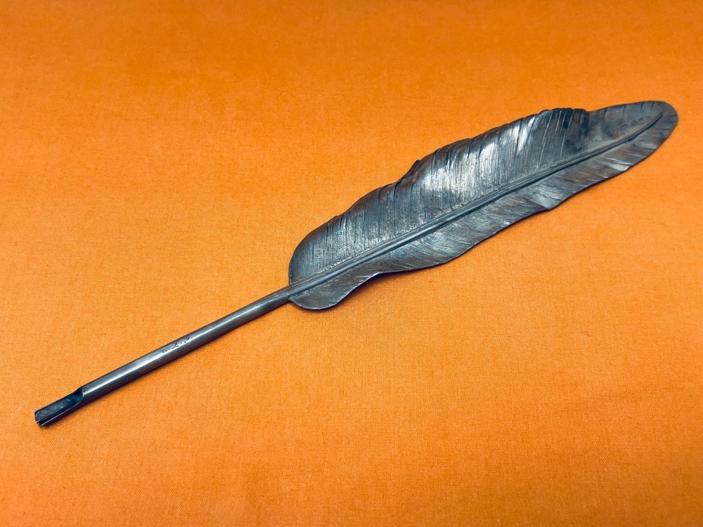Russian Silver Feather Pen Mono