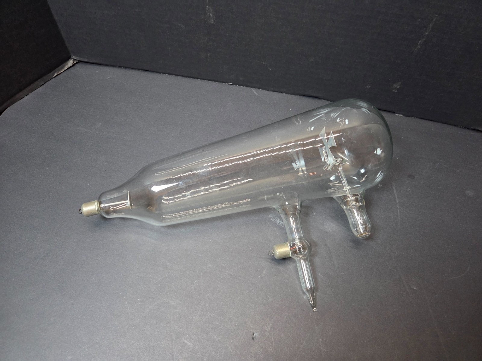 Very rare Original Antique  Crookes Tube Cross of malta X ray tube all intact