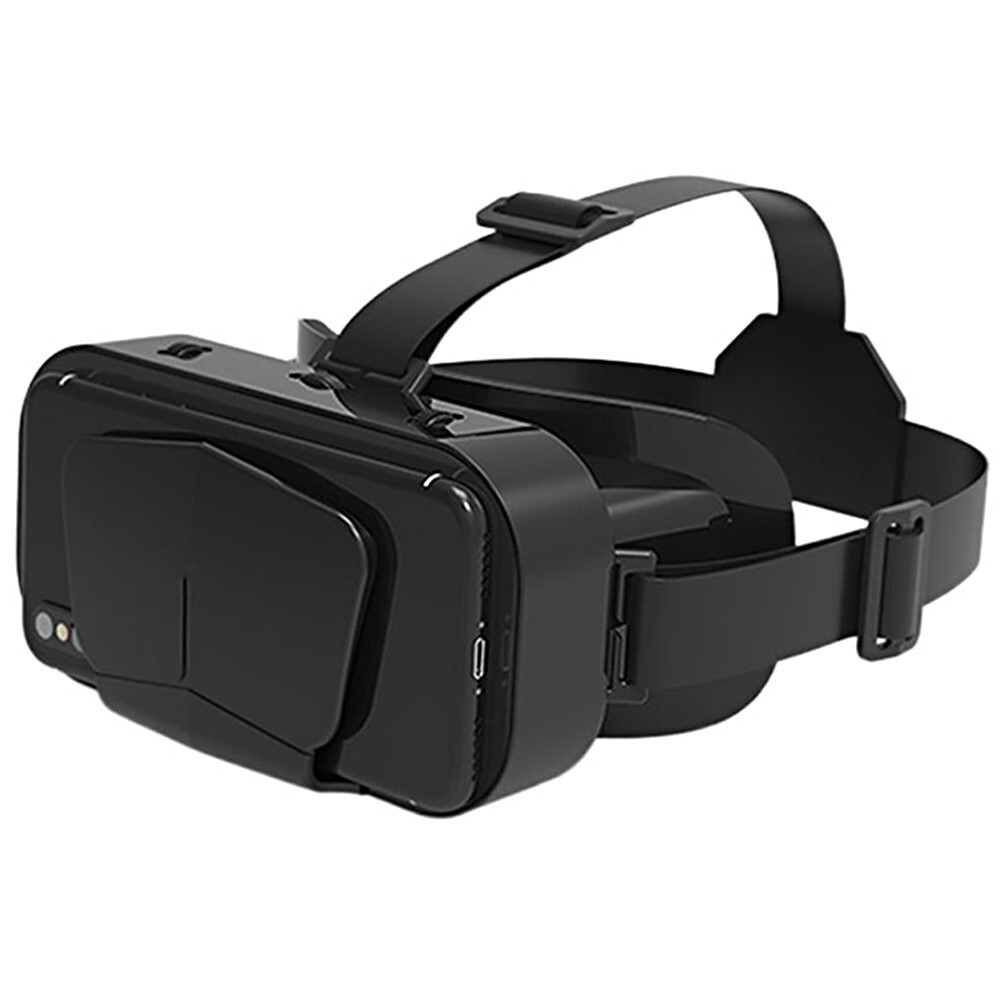 Lightweight Stable 3D Virtual Reality Headset Glasses with Handle for Cellphones