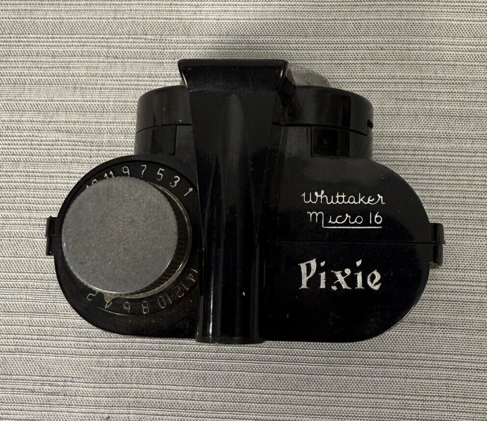 Whittaker Pixie Micro 16 Subminiature Camera, Missing Shutter Switch/Slide