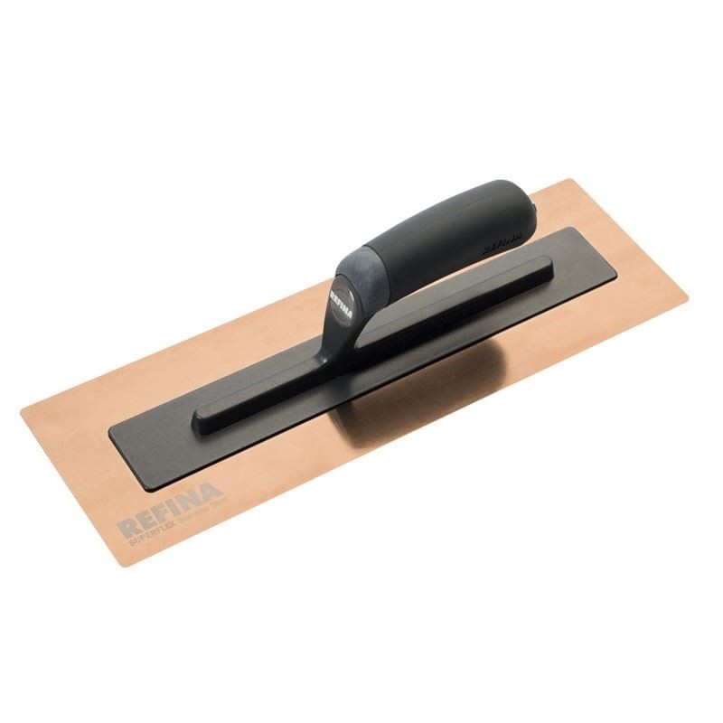 Refina SuperFlex-3 228294 Rose Gold Trowel 14x5" 360x125mm 0.5mm Gauge