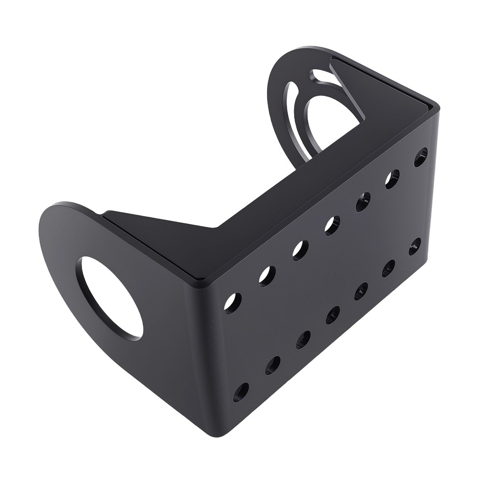 Trailer Jack Support Bracket Kit for A-Frame 3-Bolt Pattern Steel Black