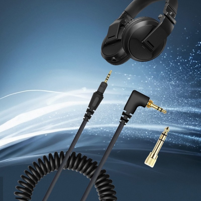 Flexible DJ Headphone Wire For X7 X7S7 Recording Studio Application