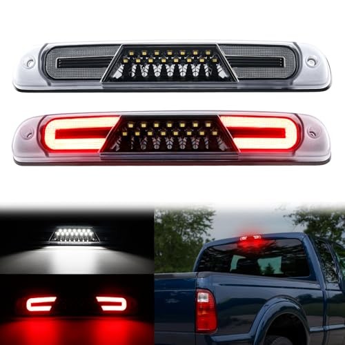 F1 Style Strobe LED 3rd Third Brake Light (1999-2016)-White Clear Len-B Model