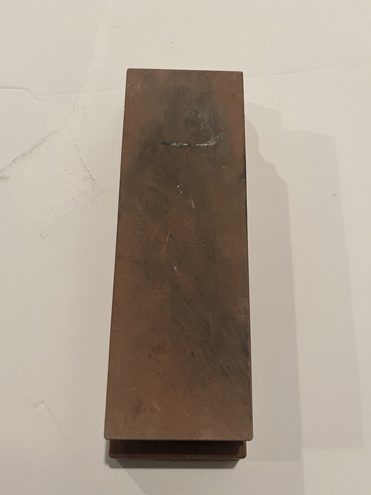Kw65 1000/6000 Grit Combination Whetstone With Plastic Base Used