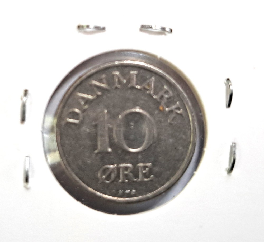 @@@ A NICE 1949 DENMARK TEN ORE @@@