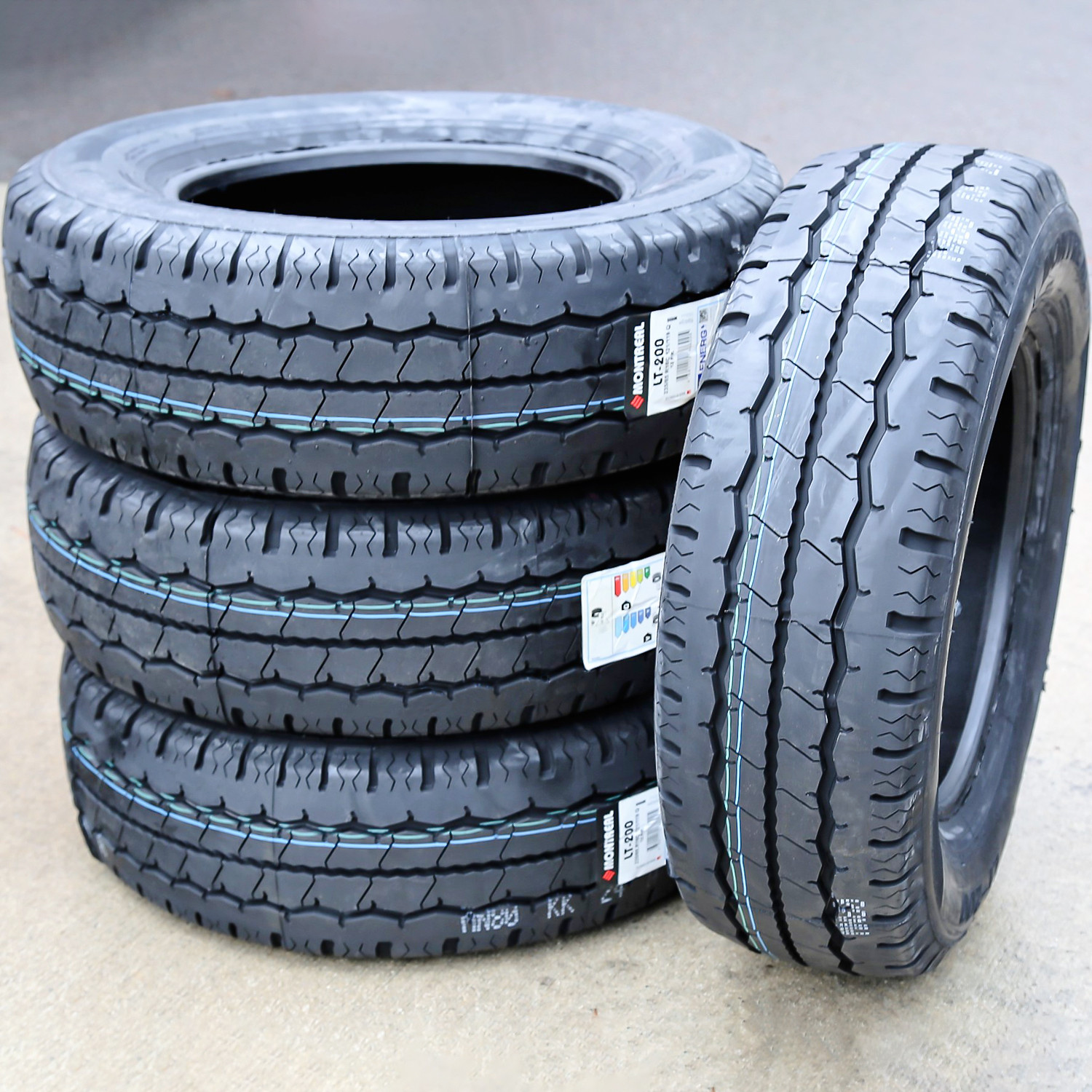 2 Tires Montreal LT-200 235/65R16C Load F 12 Ply Commercial