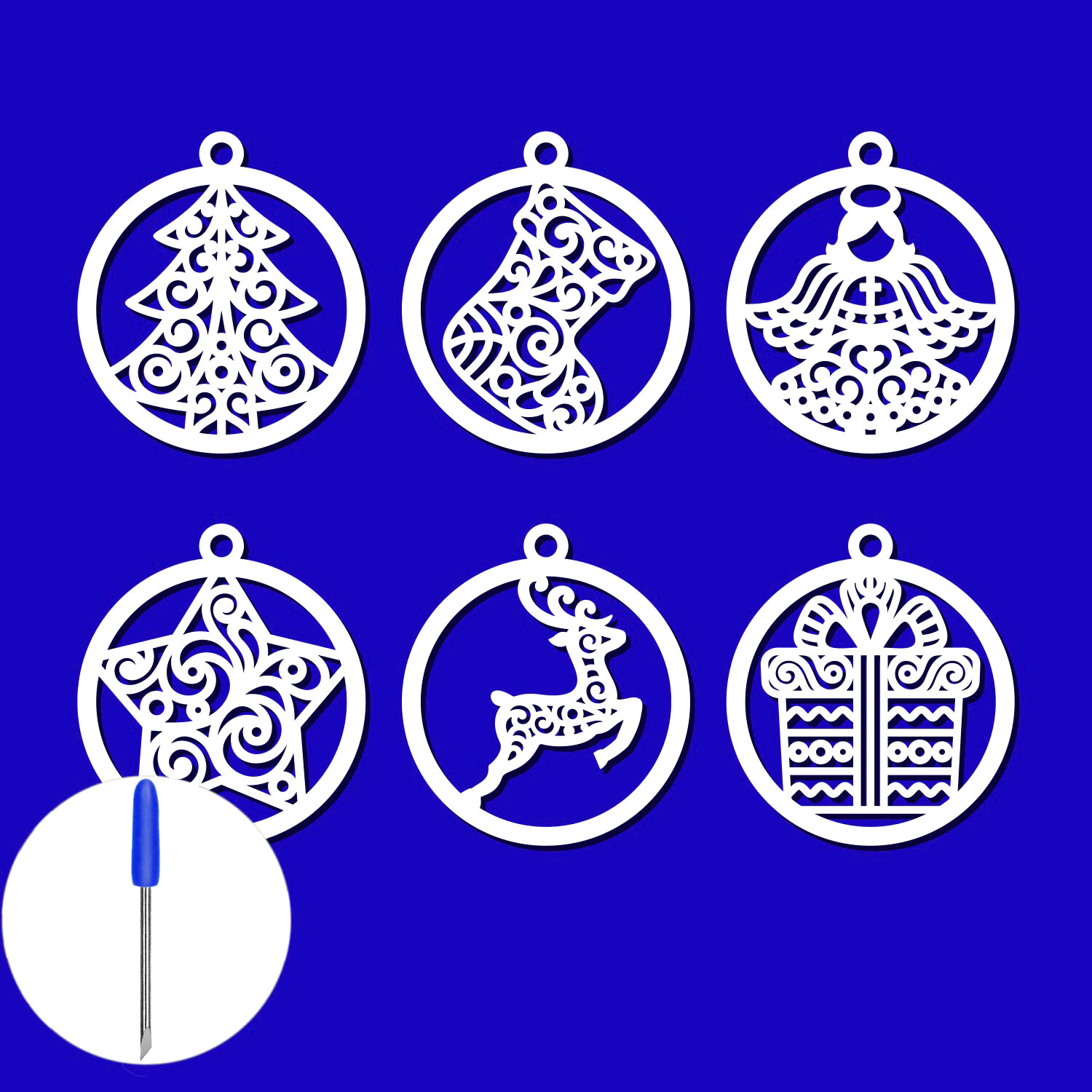 Graphtec Blade Holder Base with 30pcs Blade Vinyl Cutter Compatible CB09 CB09U