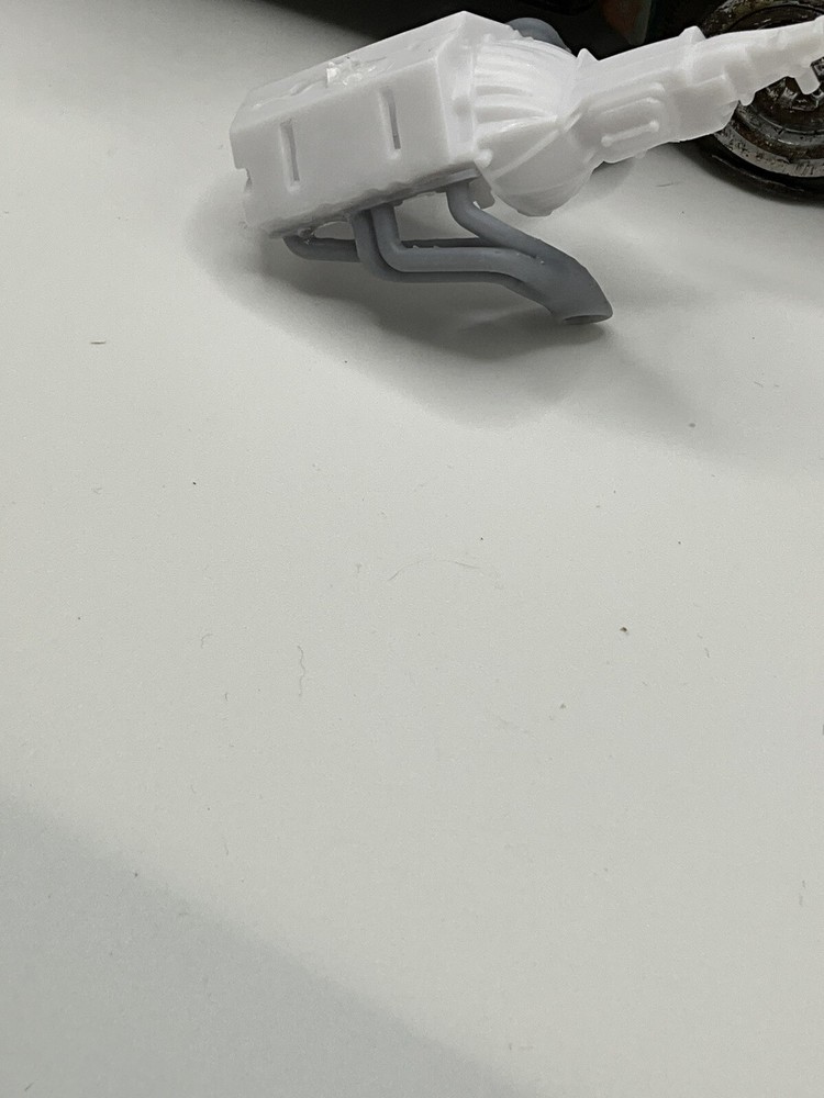 1/25 Straight Down Gasser Headers 3d Printed
