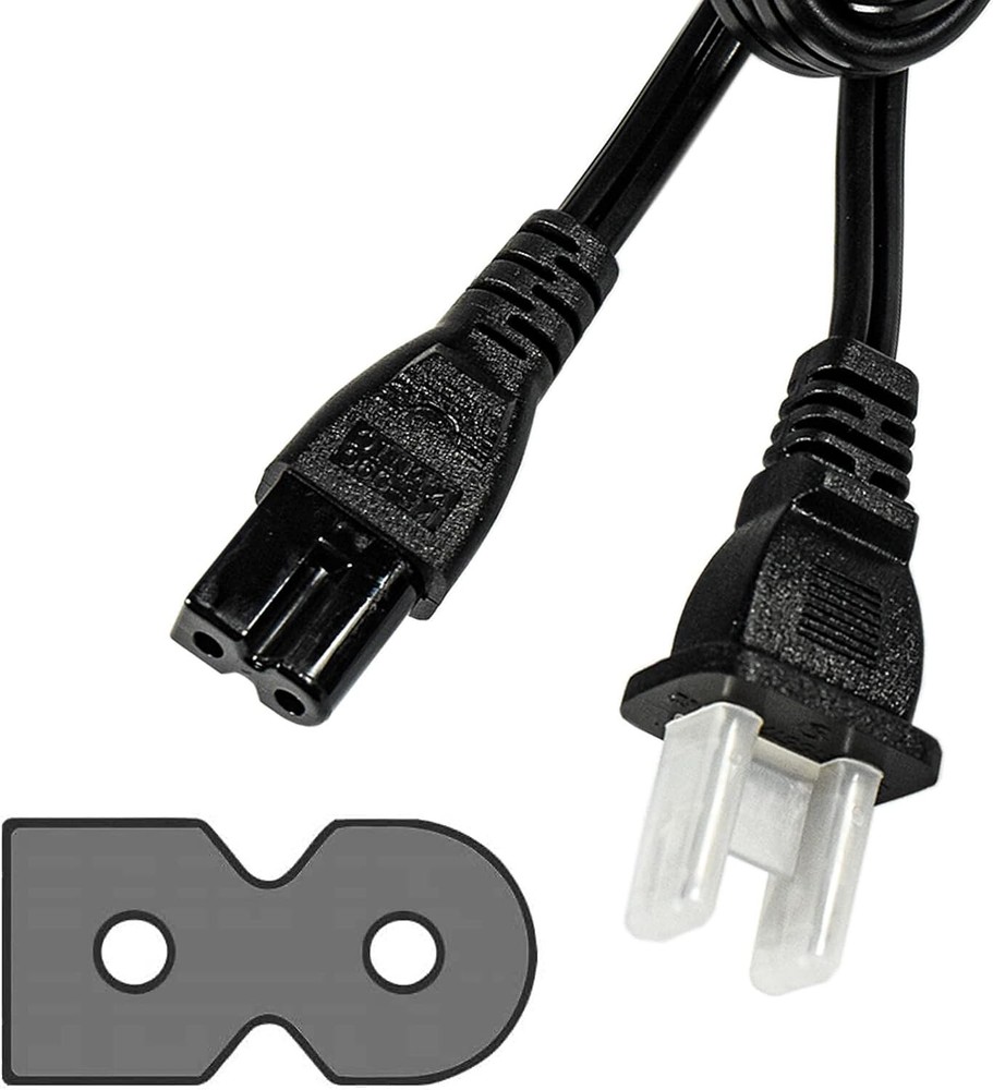 HQRP AC Power Cord for VIZIO E40-C2 E40x-C2 E43-C2 E48-C2 E55-C2 E65x-C2 HD TV