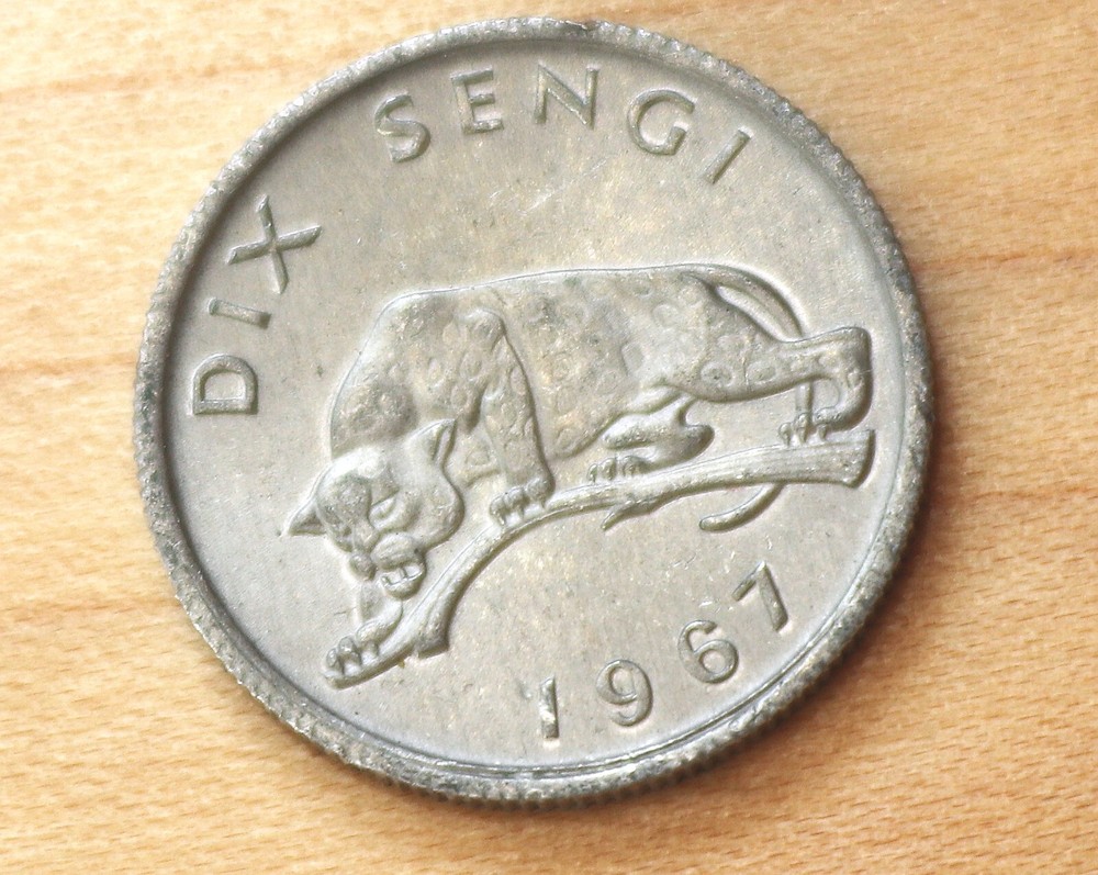 1967 Congo 10 Sengi Leopard