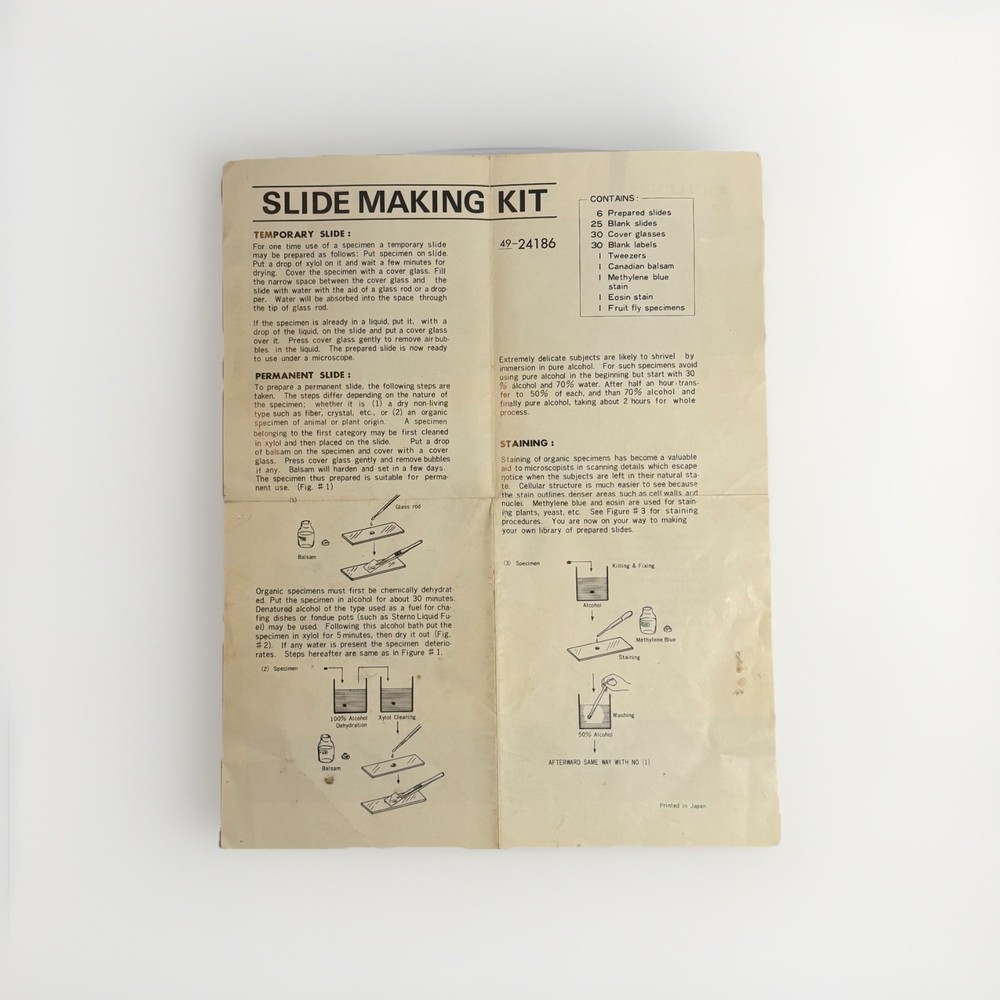 Sears Slide Making Kit 49-24186