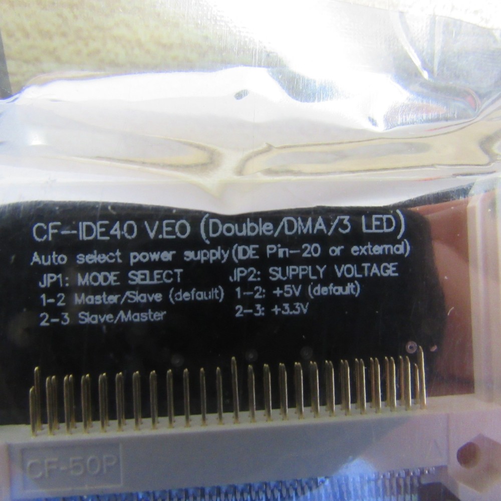 COMPACT FLASH to IDE40 CF-IDE40 NEW UNOPENED