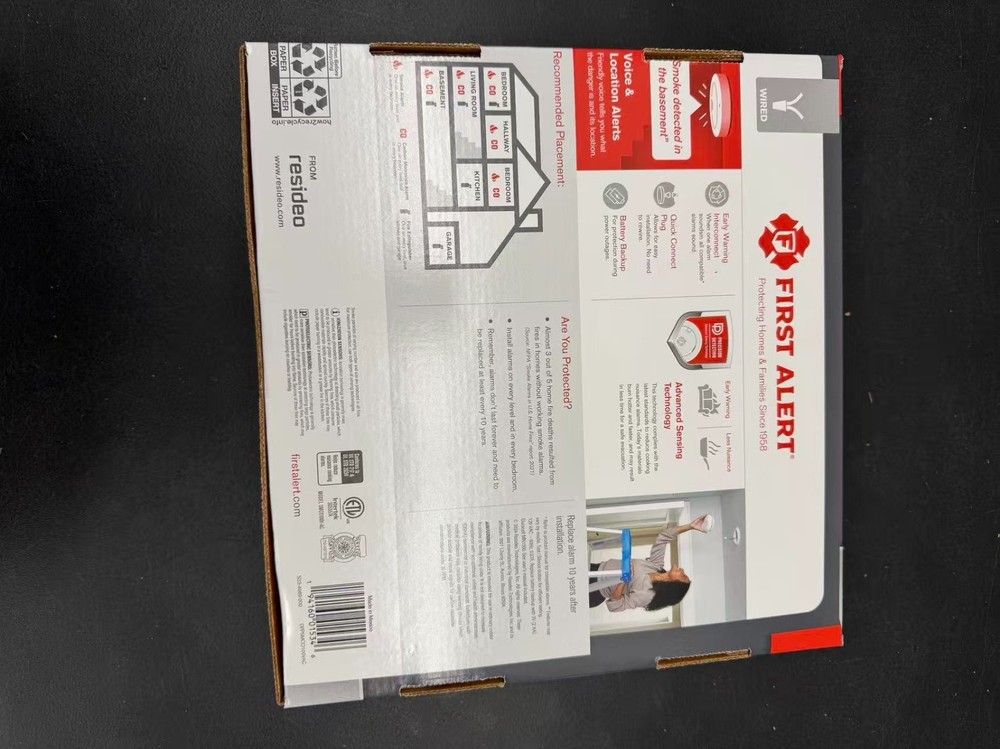 First Alert Hardwired Combo Smoke and CO Alarm