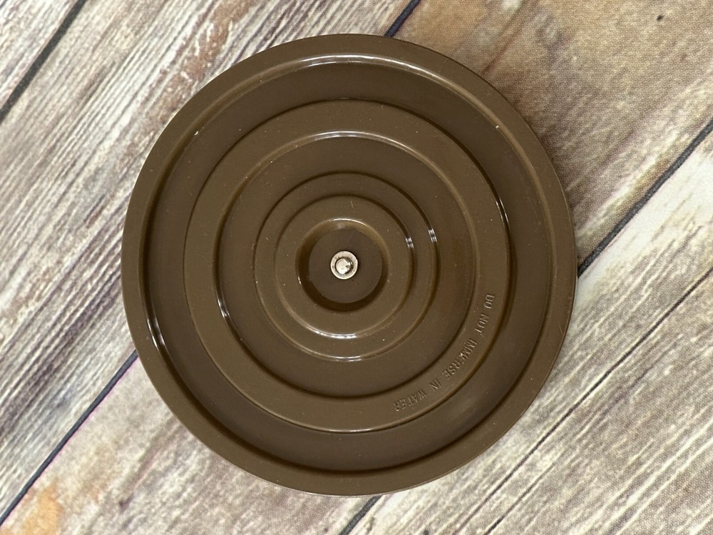 Oster Regency Kitchen Center - Replacement Brown Turntable Spinner