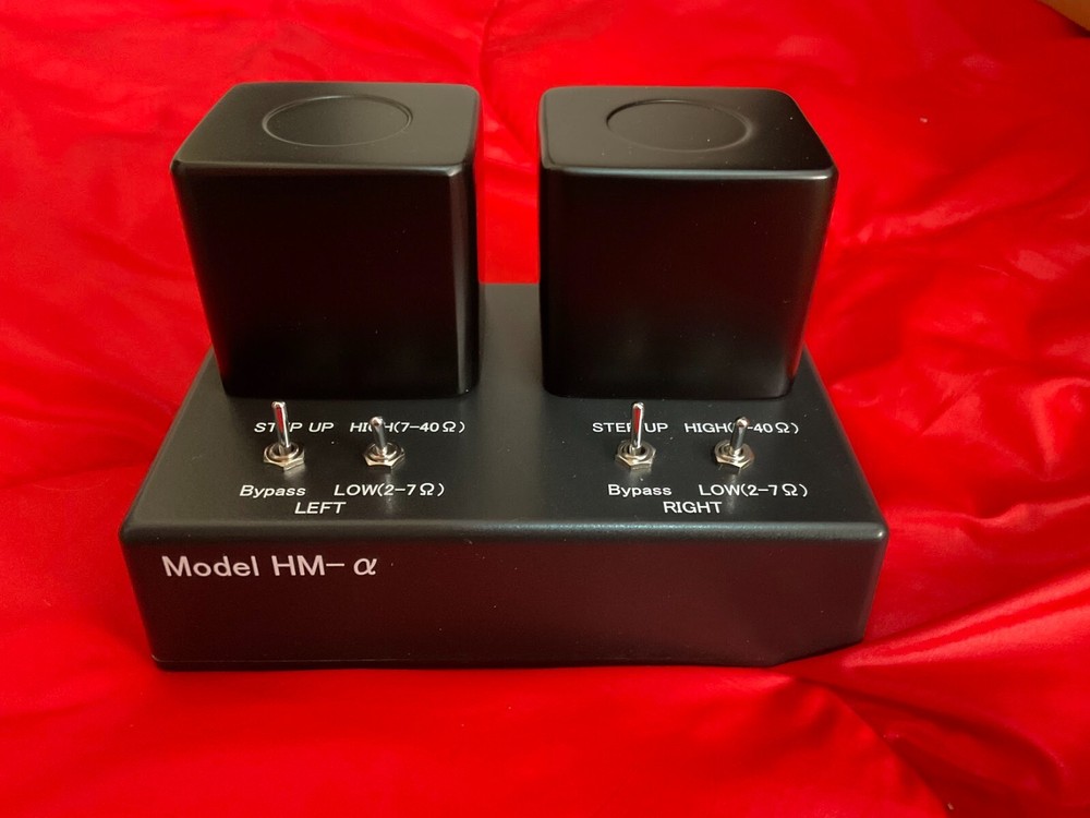 MC Step-up Transformer Unit with Hashimoto HM-X: for A Tec, Orto, Denon, Koetsu