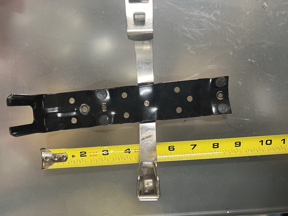 Very Solid Metal Black Fire Extinguisher Bracket Mount 9"