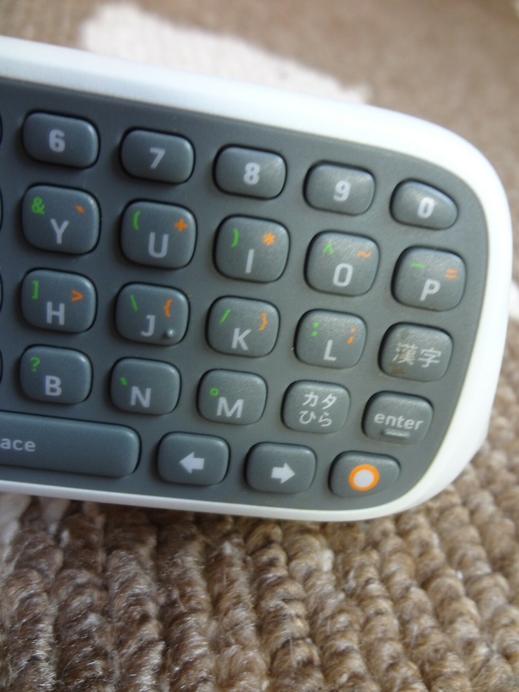 Microsoft Xbox 360 ChatPad Keyboard Text Keypad Controller Tested Work