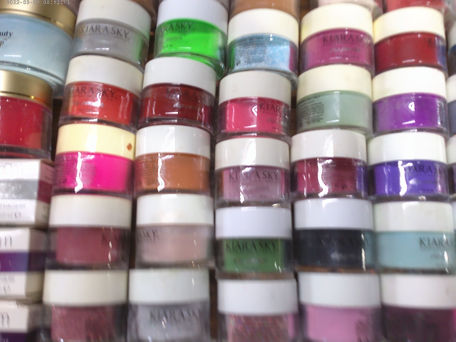 Kiara Sky dip powder HUGE LOT!!HUGE SALE!!70PC-BUY NOW!! $250.00 USED BEST PRICE