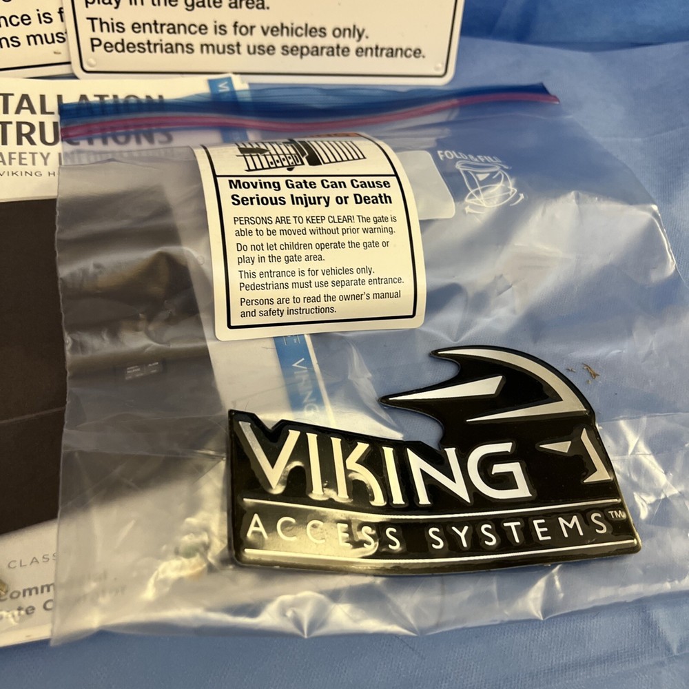 VIKING ACCESS SYSTEM CONTROLLER COVER ONLY WITH SIGNS AND LOCK QTY 1