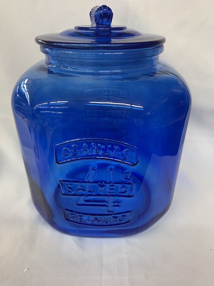Blue Peanuts Salted Jar