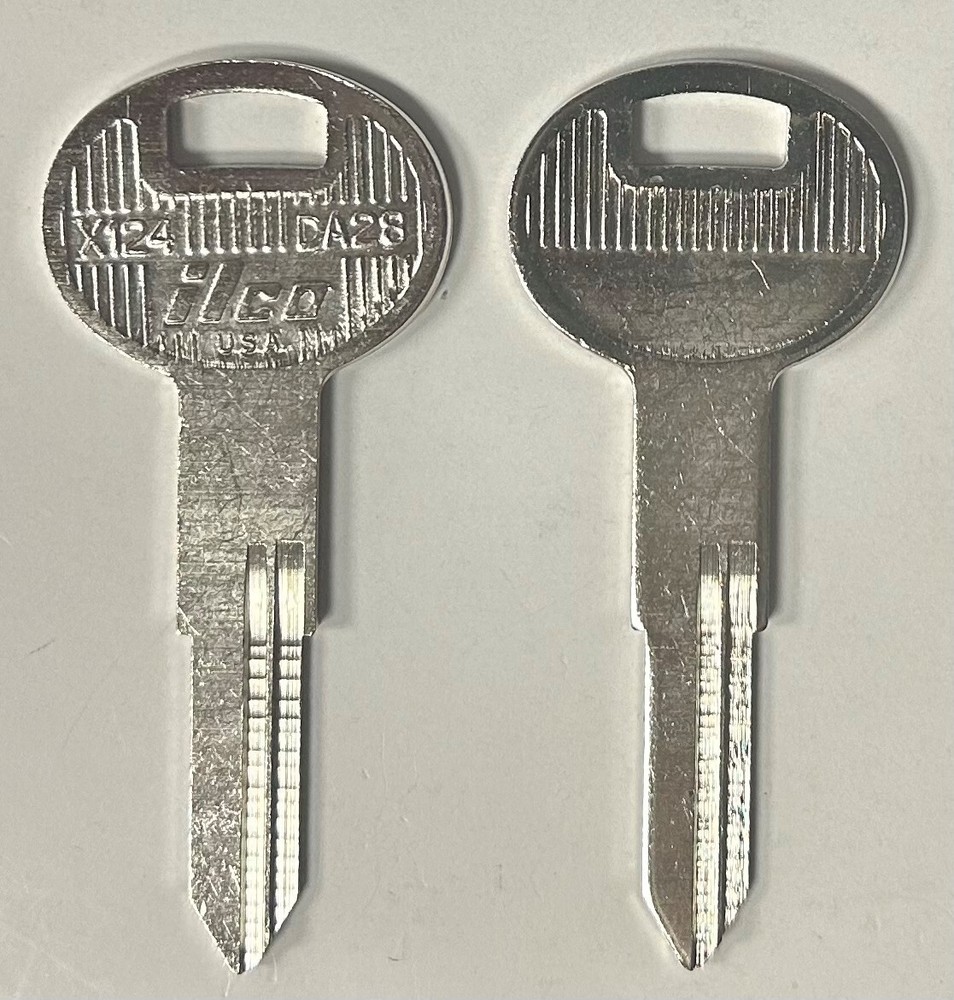 Ilco X124 DA28 Key Blank uncut (1 Pc)