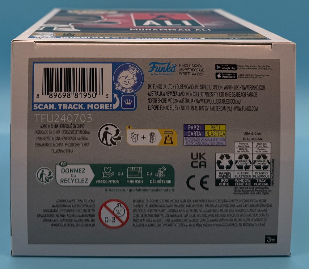 Funko Pop! Muhammad Ali (Arms Raised) #80