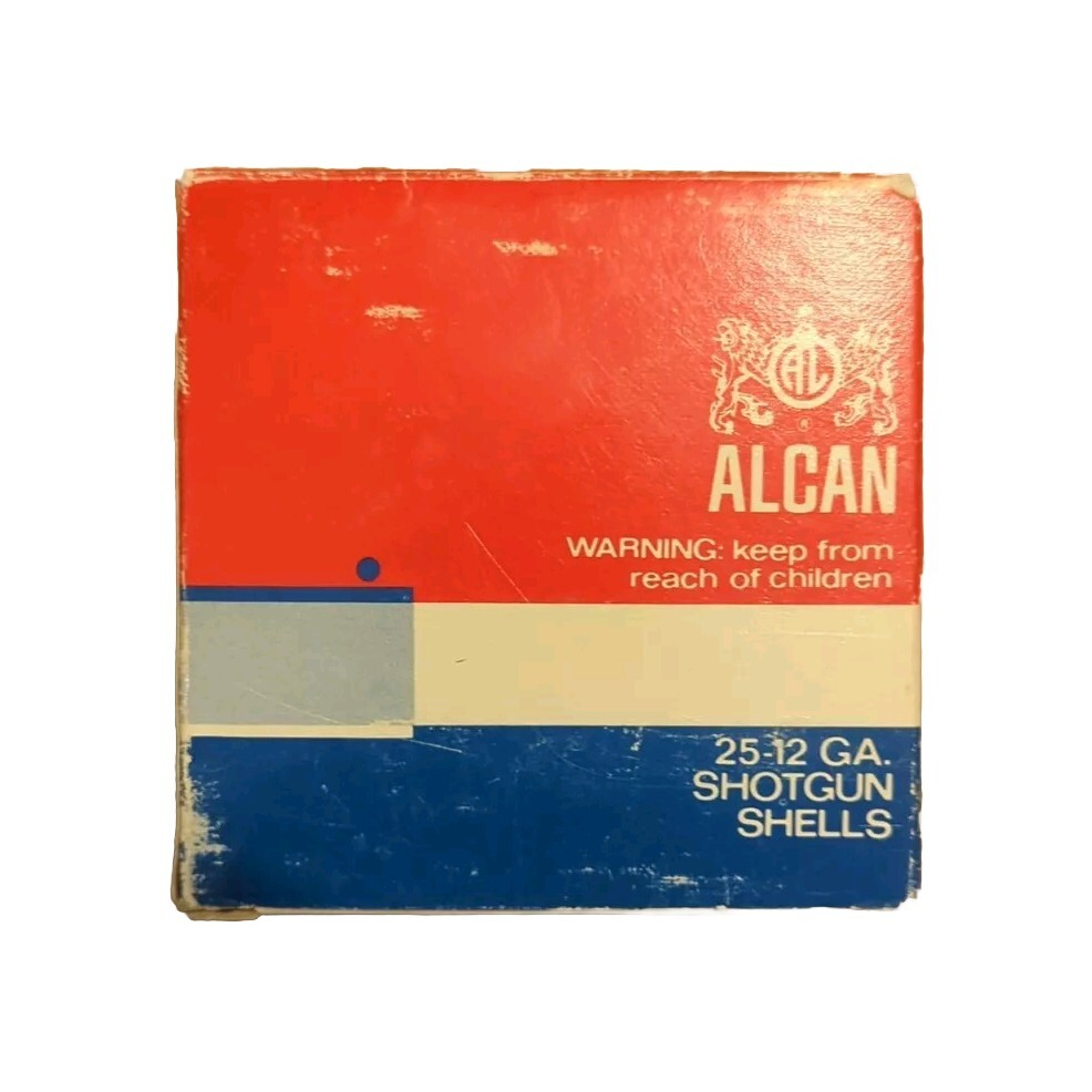 alcan shotgun shells 25-12GA BOX ONLY