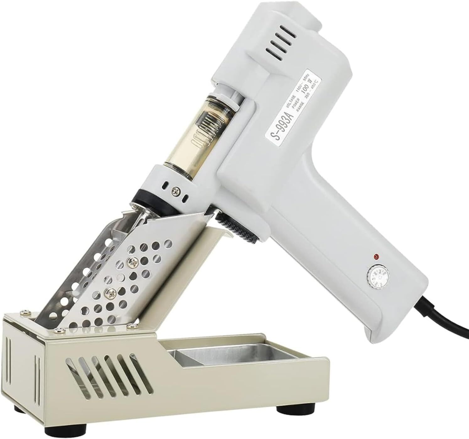 110V S-993A Electric Vacuum Desoldering Pump Solder Sucker Gun Suction Tin Gun