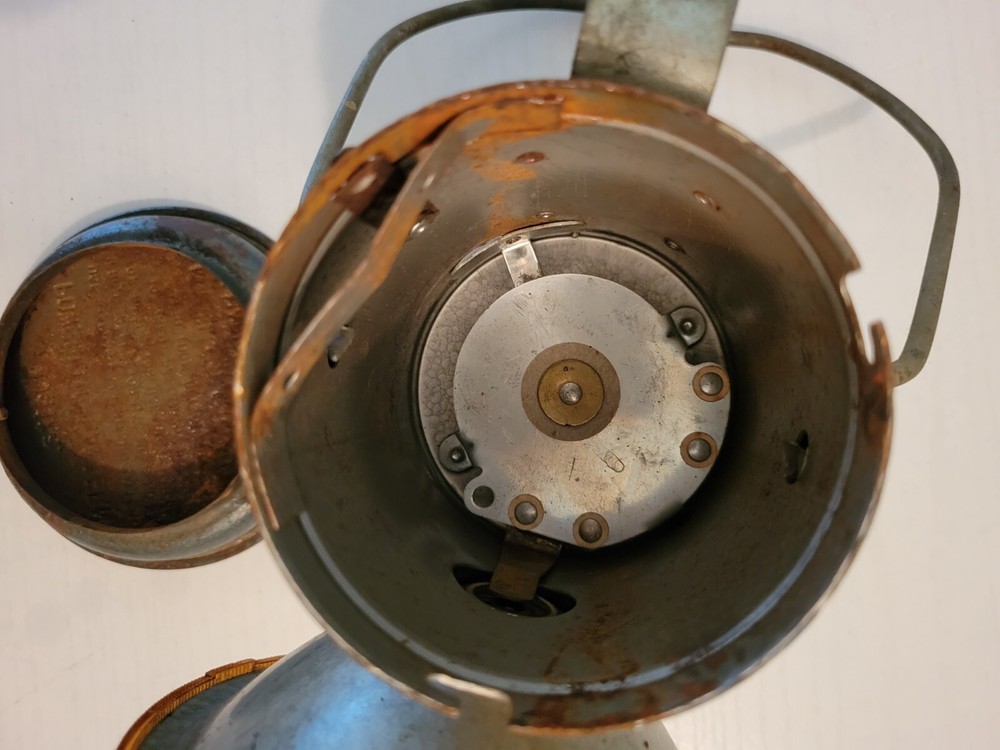 Vintage Delta Powerlite Double Globe Train/Railroad Lantern