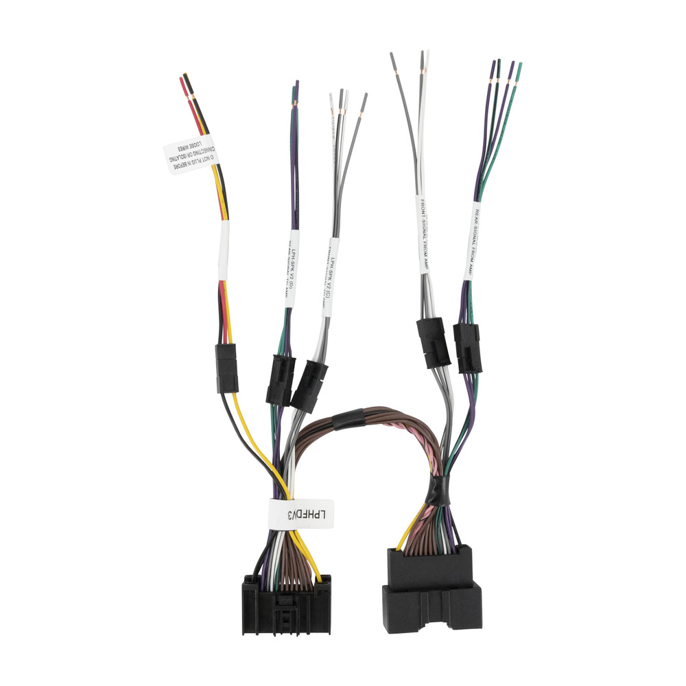 PAC Amplifier Integration Solution for 2011-2020 Non-Amp Ford LPHFD21+LPA-E.4
