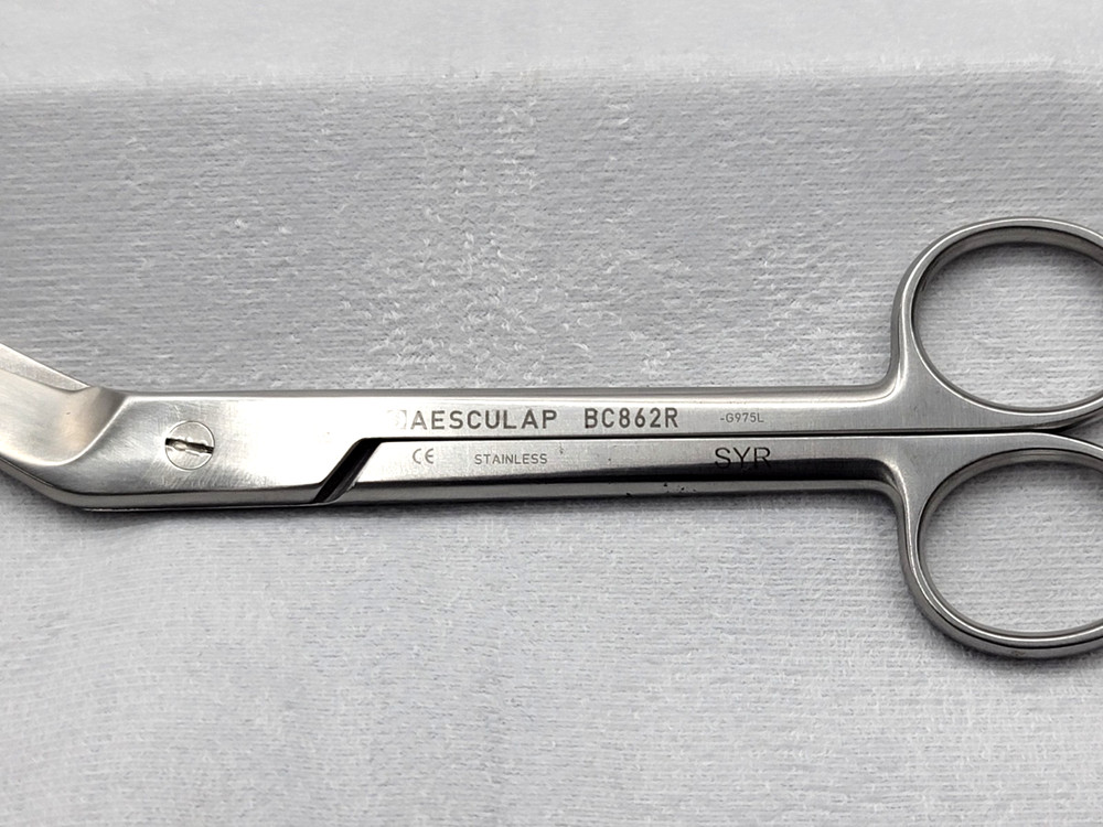 Aesculap BC862R Bandage Scissors 7"