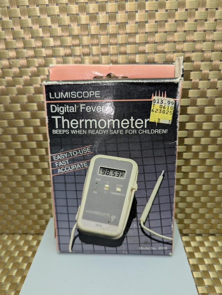 Lumiscope Digital Fever Thermometer Model # 2018