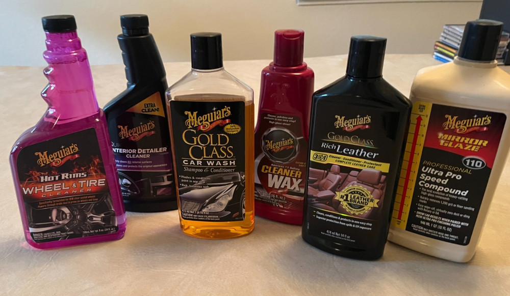 Meguiars Ultimate Car cleaning Detailing