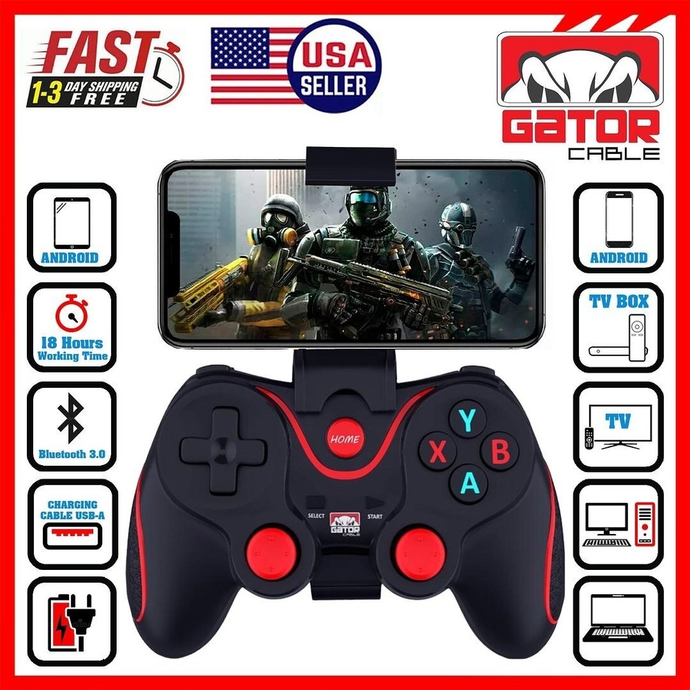 Wireless Bluetooth Game Controller Gamepad For Android iPhone Tablet PC Phone