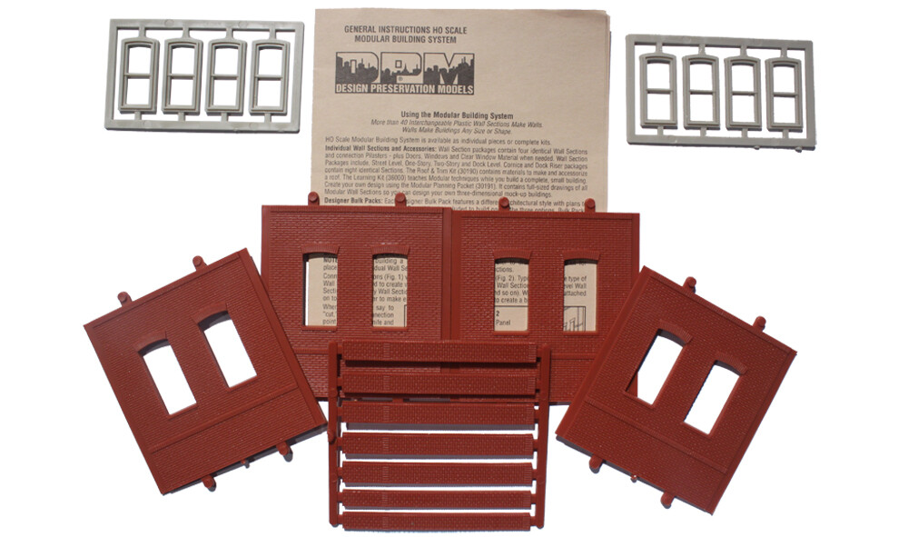 Woodland Scenics Design Preservation Dock Level Rectangular Window ~ HO ~ 30133