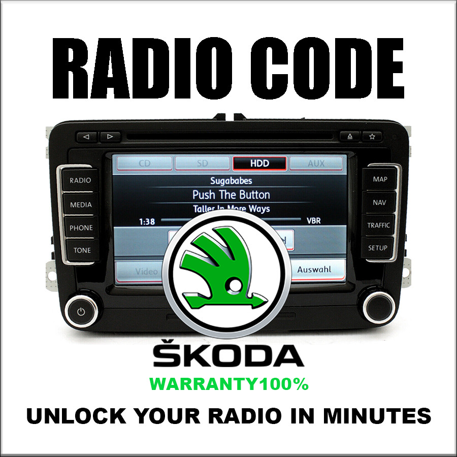 SKODA Radio Code Unlock Service – Safe & Fast Stereo Decoding