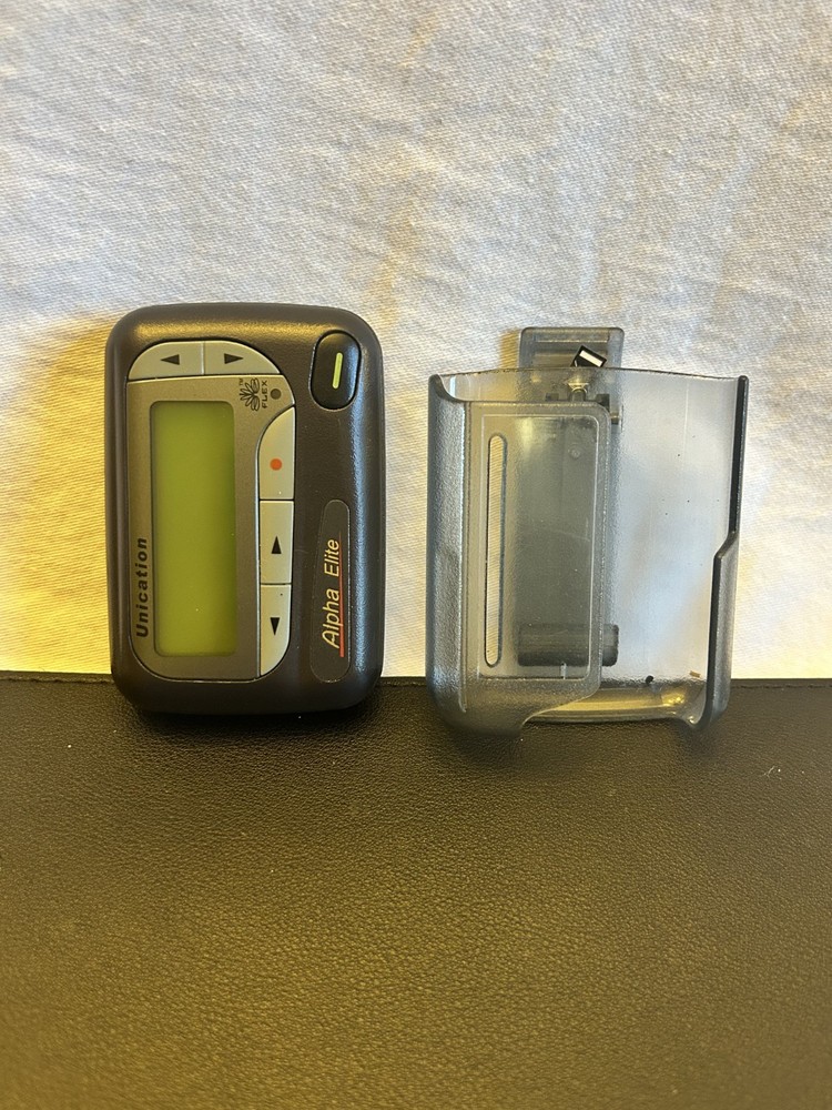 Alpha Elite Unication Numeric Pager Beeper- Model No. A3P1ADN2313B - Untested