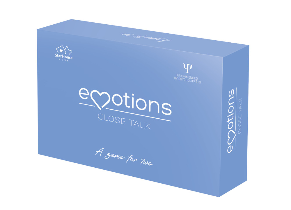 Emotions Close Talk Game for Couples - Conversation Starter Card Game