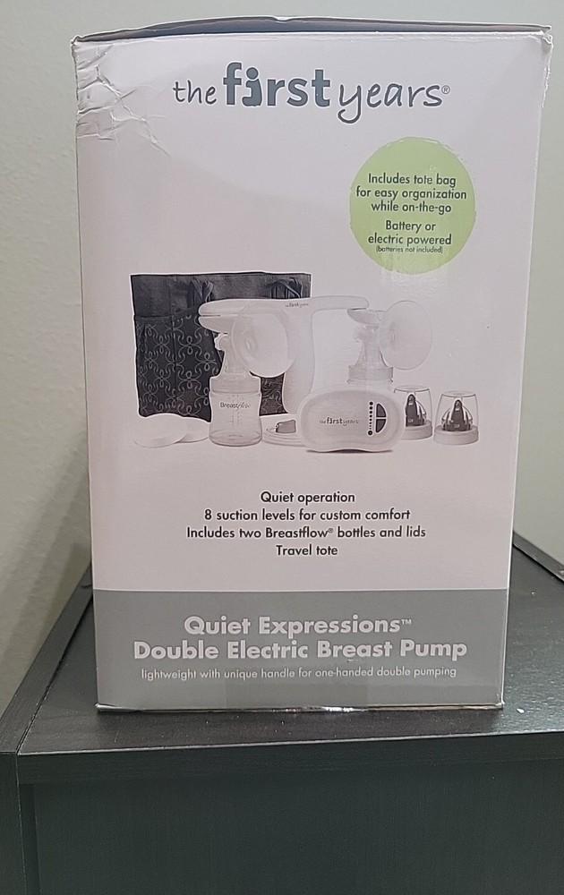 The First Years Quiet Expressions Double Electric Breast Pump