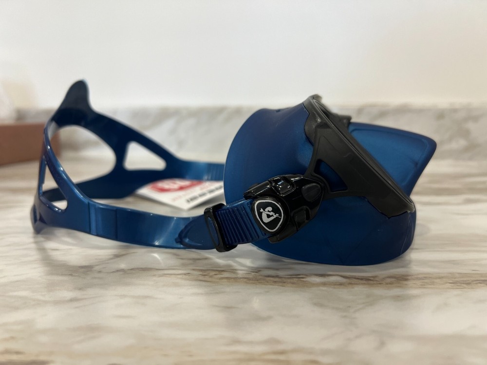 Cressi Calibro Mask - Blue Nery - Open Box/Returned