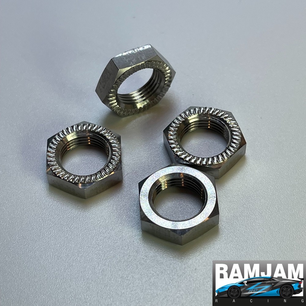 Hobao VTE2 Titanium Wheel Nuts 17mm